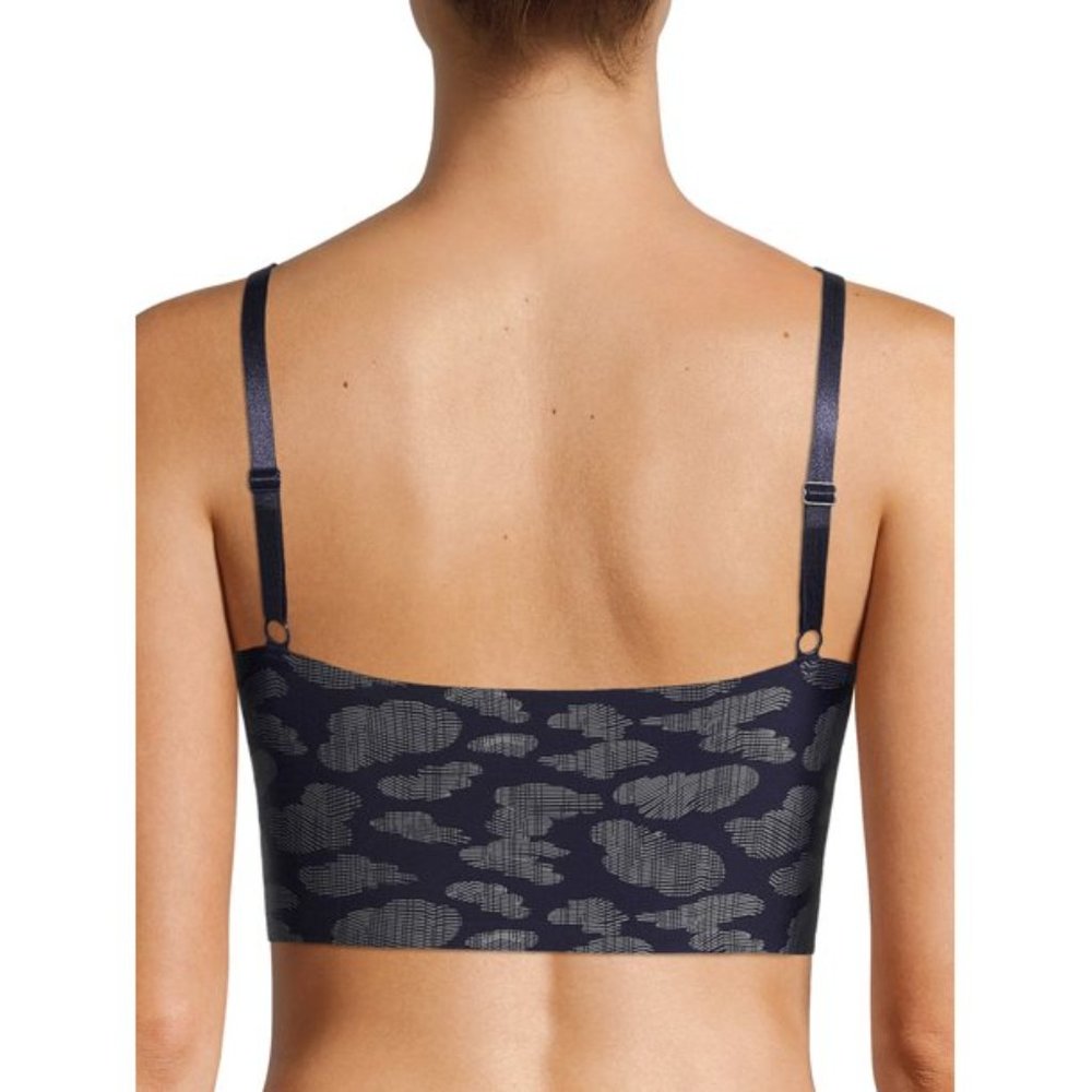 Reebok Sports Bra Stay-Put Bonded Stretch Longline Bralette Size M 2 Pk Active - Picture 4 of 4